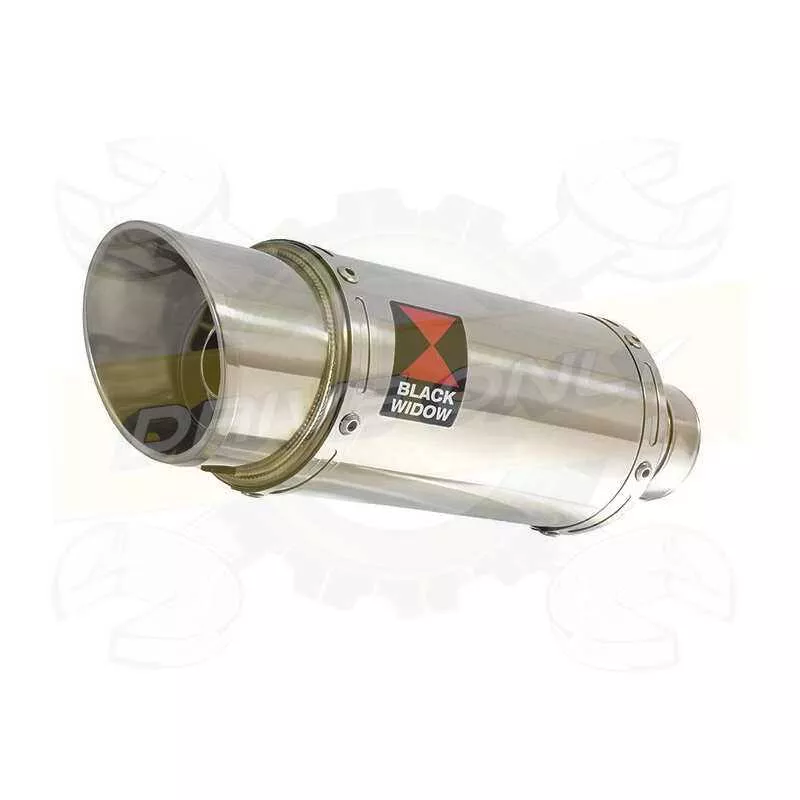 NTV600 NTV650 REVERE 1988-1998 Ligne complète & Silencieux Rond En Inox 200mm