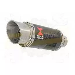 NTV600 NTV650 REVERE 1988-1998 Ligne complète & Silencieux Rond En Carbone 200mm