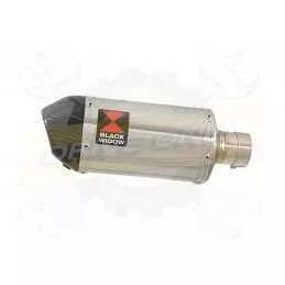 NTV600 NTV650 REVERE 1988-1998 Ligne complète & Silencieux Ovale En Inox + Carbone Tip 200mm