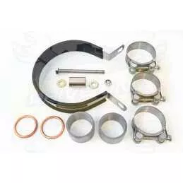 NTV600 NTV650 REVERE 1988-1998 Ligne complète & Silencieux Ovale En Carbone + Carbone Tip 200mm