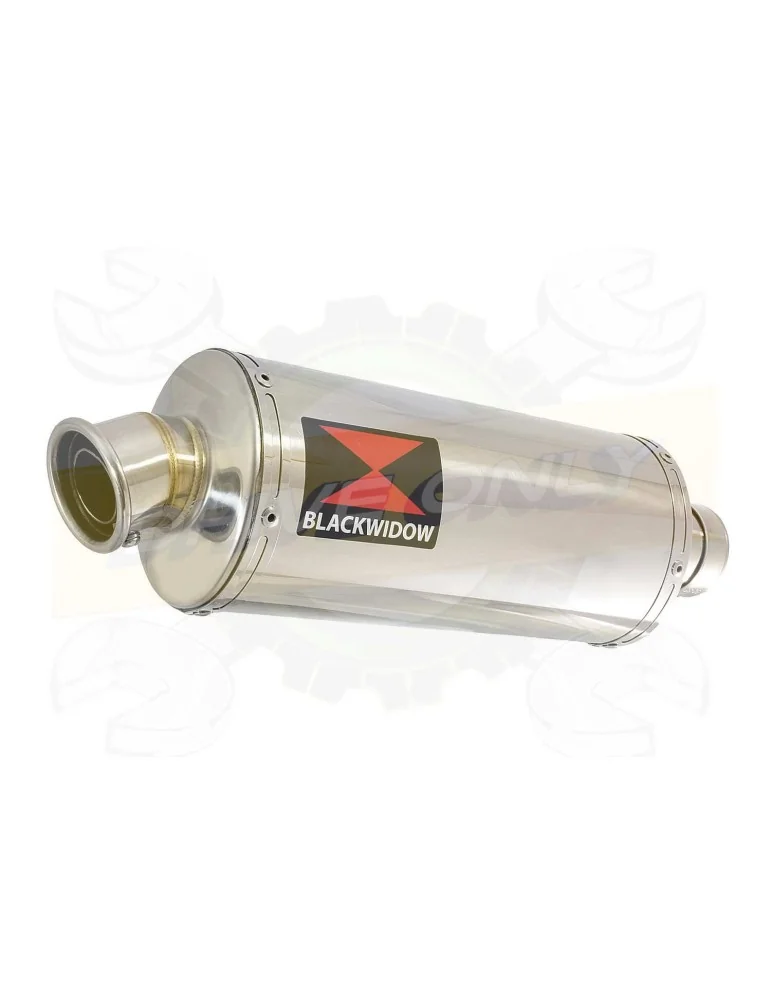 FZ-1S FZ-1 S Tube de raccord et Silencieux Ovale En Inox 300mm