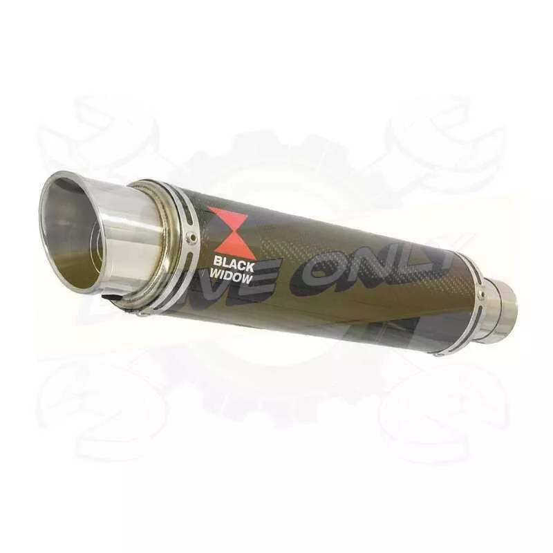  Rond GP Style En Carbone Silencieux 350mm
