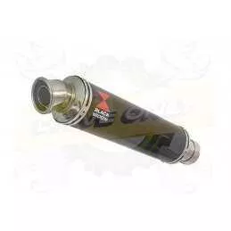  Rond Noir En Inox Silencieux 350mm