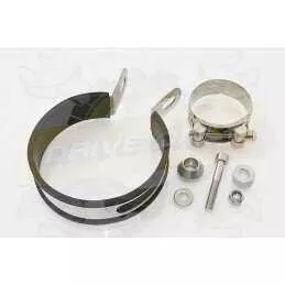  Rond Noir En Inox Silencieux 350mm