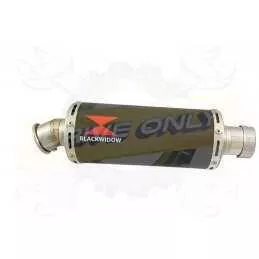  Rond Noir En Inox Silencieux 300mm