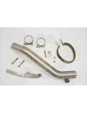 VFR800 98-03 (RC46) Hi level Silencieux kit & Silencieux Ovale En Inox 230mm