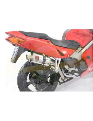 VFR800 98-03 (RC46) Hi level Silencieux kit & Silencieux Ovale En Inox 230mm