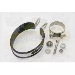  Ovale En Carbone Silencieux & En Carbone Tip 300mm