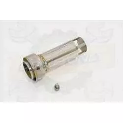  Ovale En Carbone Silencieux & En Carbone Tip 300mm