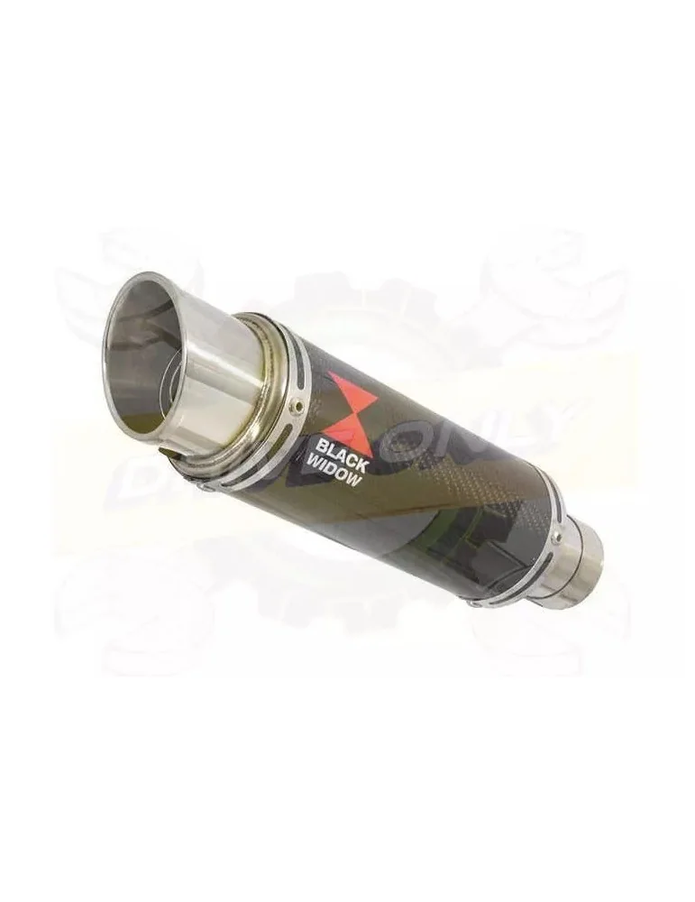  Rond GP Style En Carbone Silencieux & Canule en Titane 230mm