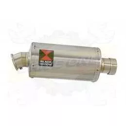  Ovale En Inox Silencieux 230mm