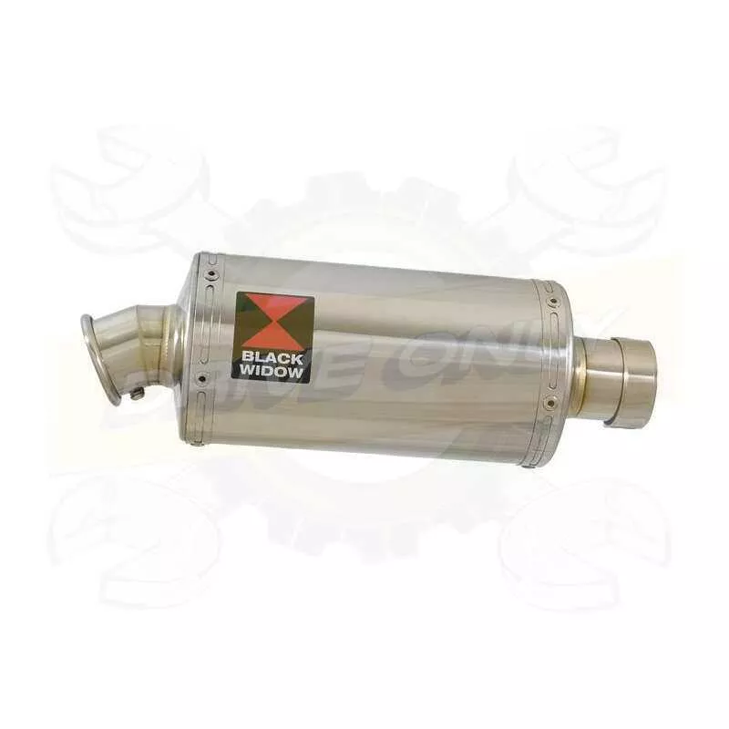  Ovale En Inox Silencieux 230mm