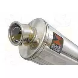  Ovale En Inox Silencieux 230mm