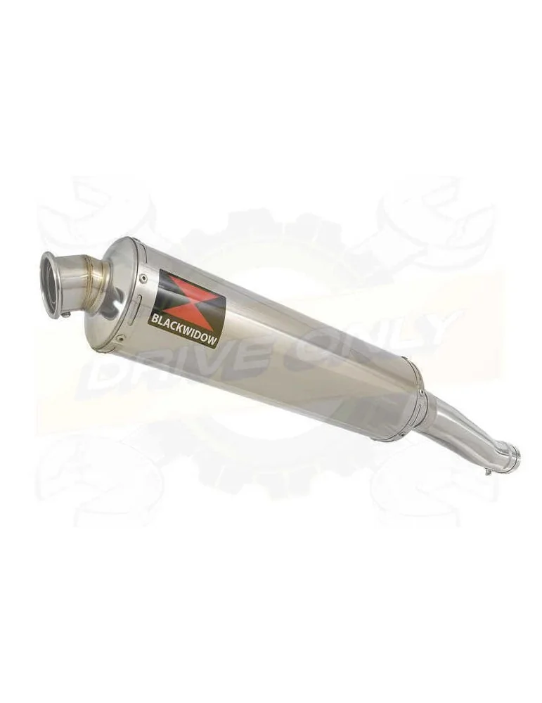 Yamaha FZR 600 FZR600R 4JH 'Fox Eye' Tube de raccord et Silencieux Rond En Inox 400mm