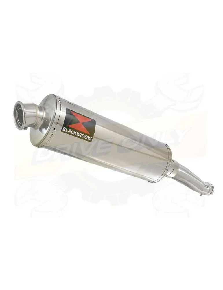 Yamaha FZR 600 FZR600R 4JH 'Fox Eye' Tube de raccord et Silencieux Ovale En Inox 400mm