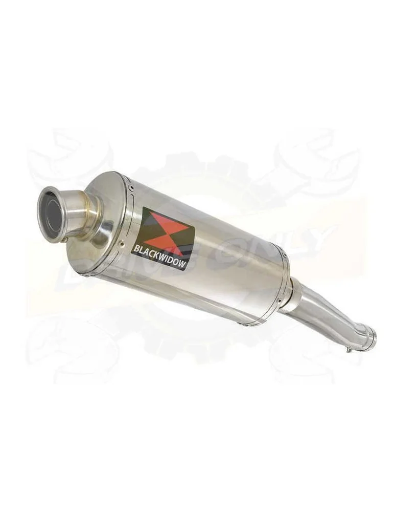 Yamaha FZR 600 FZR600R 4JH 'Fox Eye' Tube de raccord et Silencieux Ovale En Inox 300mm