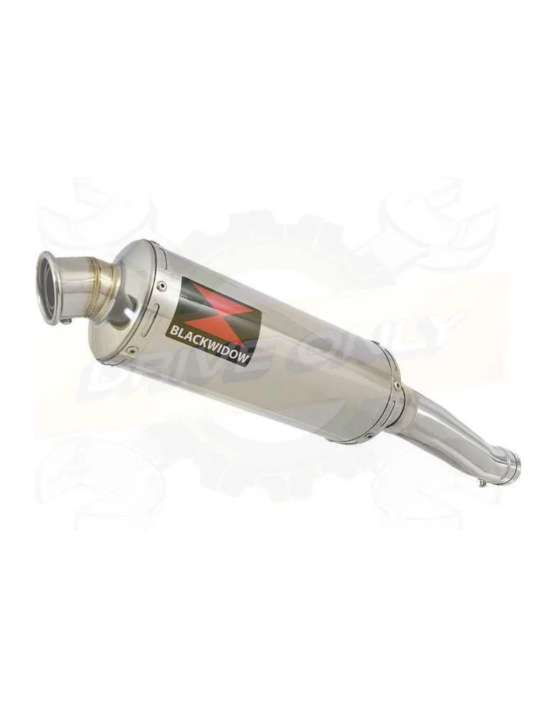 Yamaha FZR 600 FZR600R 4JH 'Fox Eye' Tube de raccord et Silencieux Rond En Inox 300mm