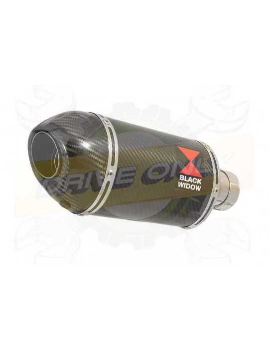 FZS1000 FZS 1000 FAZER Silencieux Kit & Silencieux Ovale En Carbone 200mm