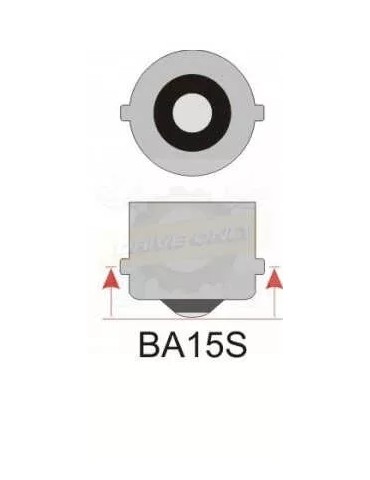 2 ampoules Led  BA15S - Culot P21W 