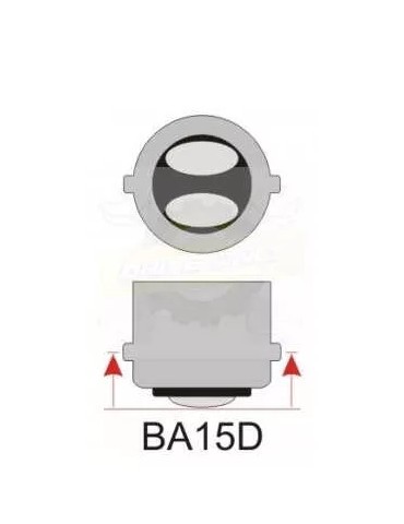 2 ampoules Led  BA15S - Culot P21W 