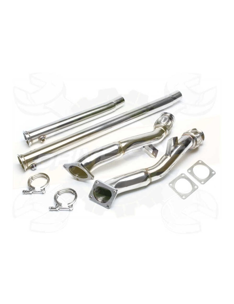 Descente de turbo + décatalyseur Sport S4 B5 V6 Bi Turbo 1997 - 2002 Descente de turbo + décatalyseur Sport S4 B5 V6 Bi Turbo 1997 - 2002