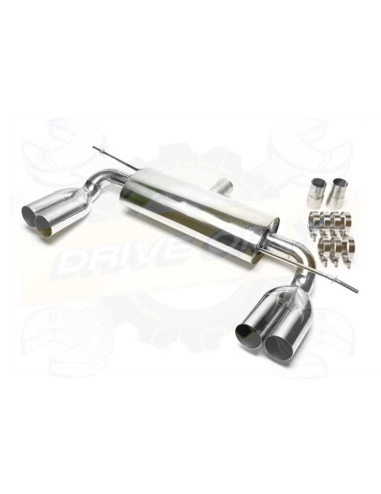 Silencieux Duplex Inox Sport TaTechnix Golf 5 2003 - 2008 Silencieux Duplex Inox Sport TaTechnix Golf 5 2003 - 2008