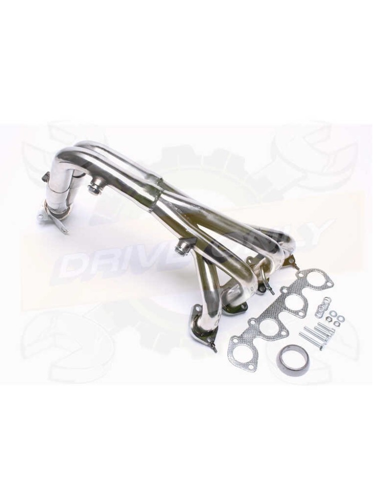 Collecteur d'échappement +Décatalyseur TaTechnix Inox Sport 206 1.6 16v 1998 - 2006 Collecteur d'échappement +Décatalyseur TaTechnix Inox Sport 206 1.6 16v 1998 - 2006