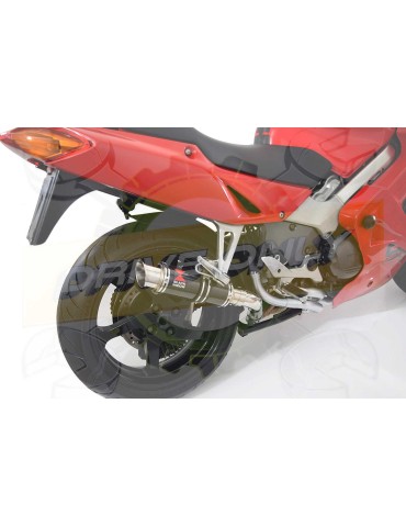 VFR800F VFR 800 1997-2003 (RC46) Ligne complètes & Silencieux GP Rond En Carbone 230mm