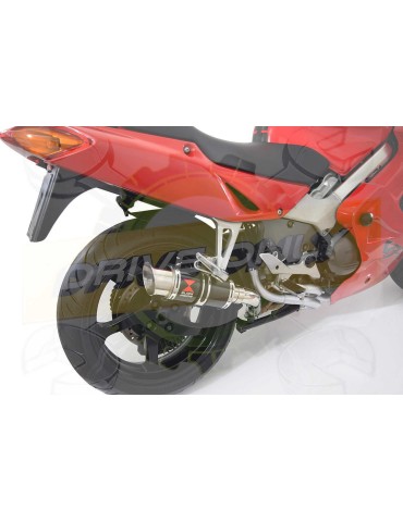 VFR800F VFR 800 1997-2003 (RC46) Ligne complètes & Rond En Carbone Silencieux 200mm