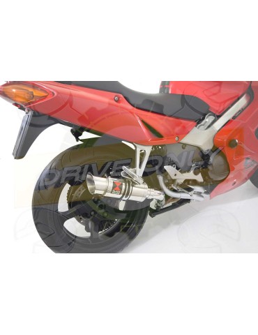 VFR800F VFR 800 1997-2003 (RC46) Tube de raccord et Silencieux Rond En Inox 200mm