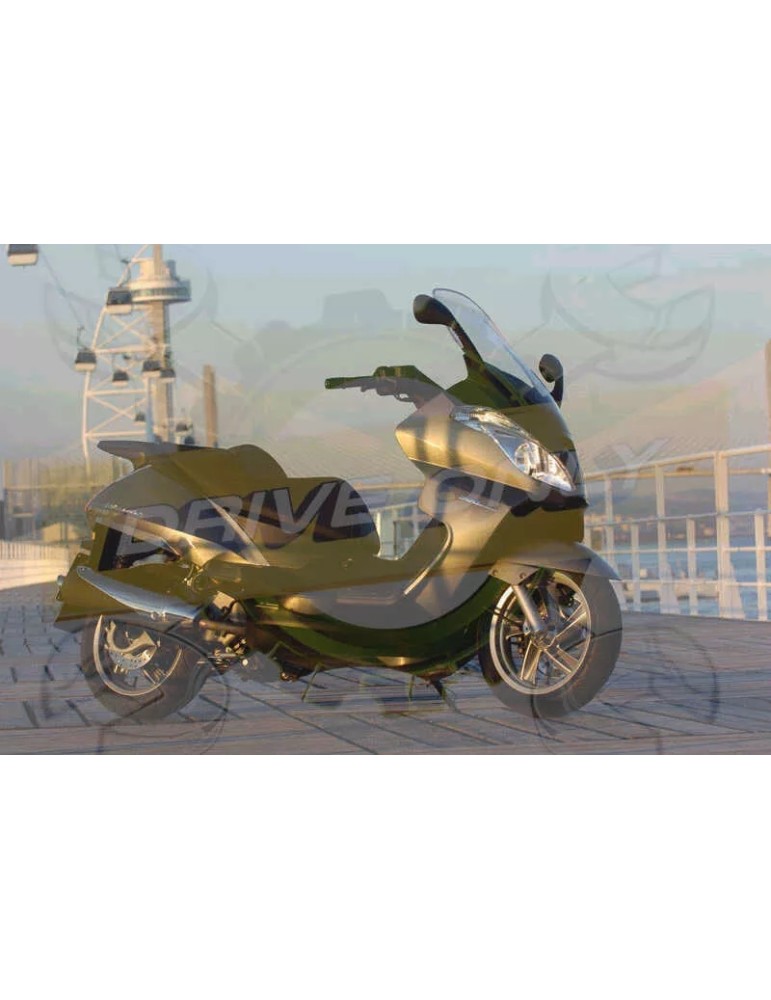 Silencieux sport Dominator : Atlantic 500 Sprint 2002 - 2006 Silencieux sport Dominator : Atlantic 500 Sprint 2002 - 2006