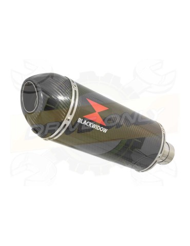 R6 YZF600 2017 2018 (RJ27) Race Decata Ligne complète + Silencieux Ovale En Carbone 300mm