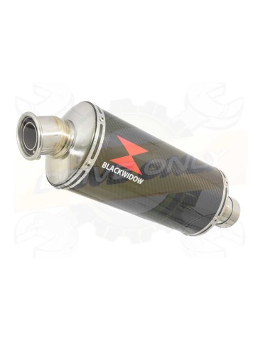 R6 YZF600 2017 2018 (RJ27) Race Decata Ligne complète + Silencieux Ovale En Carbone 300mm