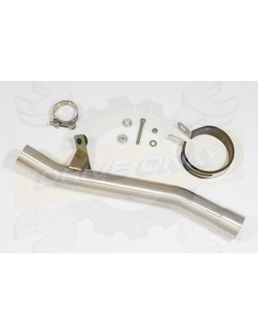 GSF 600 GSF600 Bandit 1995-2004 Refroidissement à Huile / Tube de raccord et Silencieux Rond En Inox 400mm
