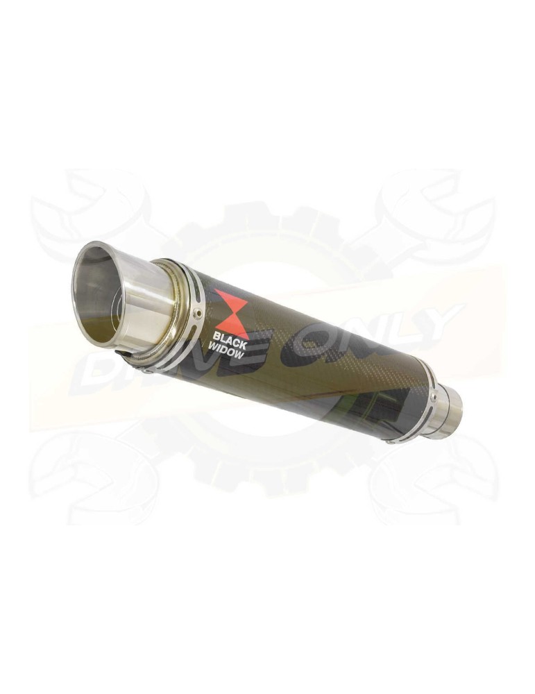 GSF 600 GSF600 Bandit 1995-2004 Refroidissement à Huile / Tube de raccord et Silencieux GP Rond En Carbone 350mm