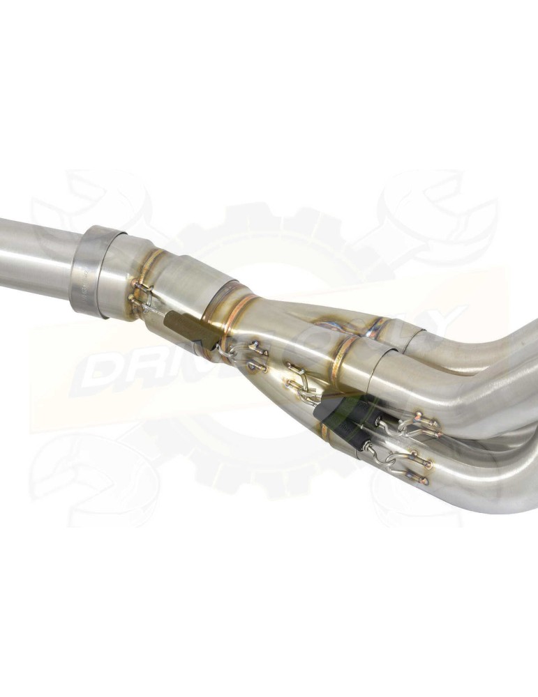 GSX 750 Inazuma Performance Race Exhaust Stainless Ovale Silencieux 400mm