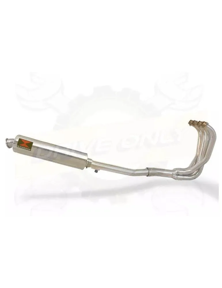 GSX750F GSX 750 F 1998-2006 4-1 Ligne complète & Silencieux Rond En Inox 400mm