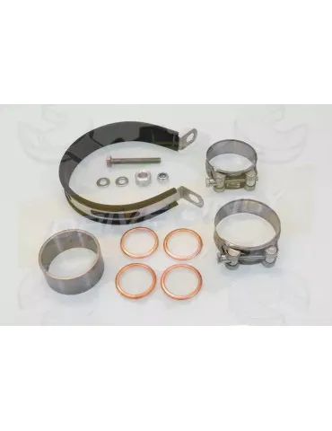 GSX750F GSX 750 F 1998-2006 4-1 Ligne complète & Silencieux Rond En Inox 400mm