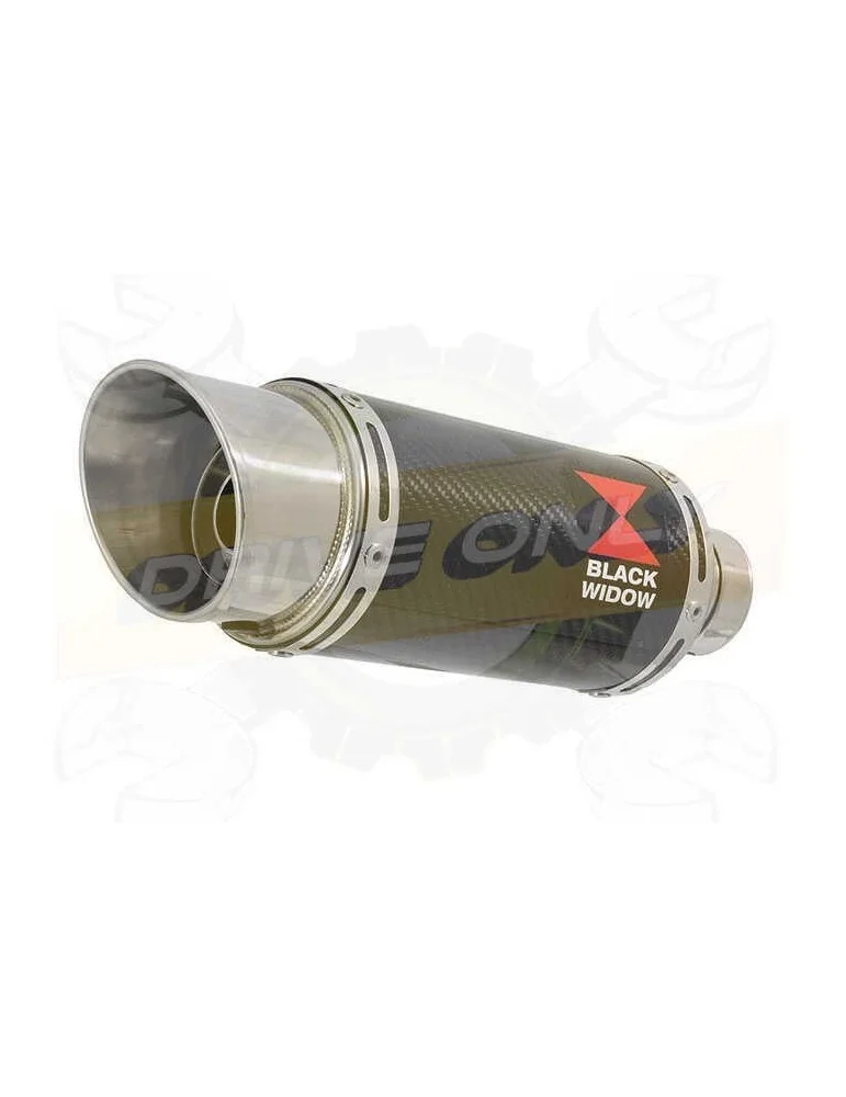 GSF 1250 GSF1250 Bandit 2007-2016 Water Cooled Ligne complète & Silencieux Rond En Carbone 200mm