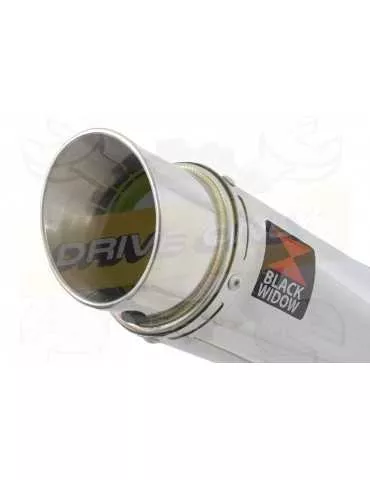 GSF 650 GSF650 Bandit 05-06 K5 K6 Tube de raccord et Silencieux Rond GP En Inox 350mm