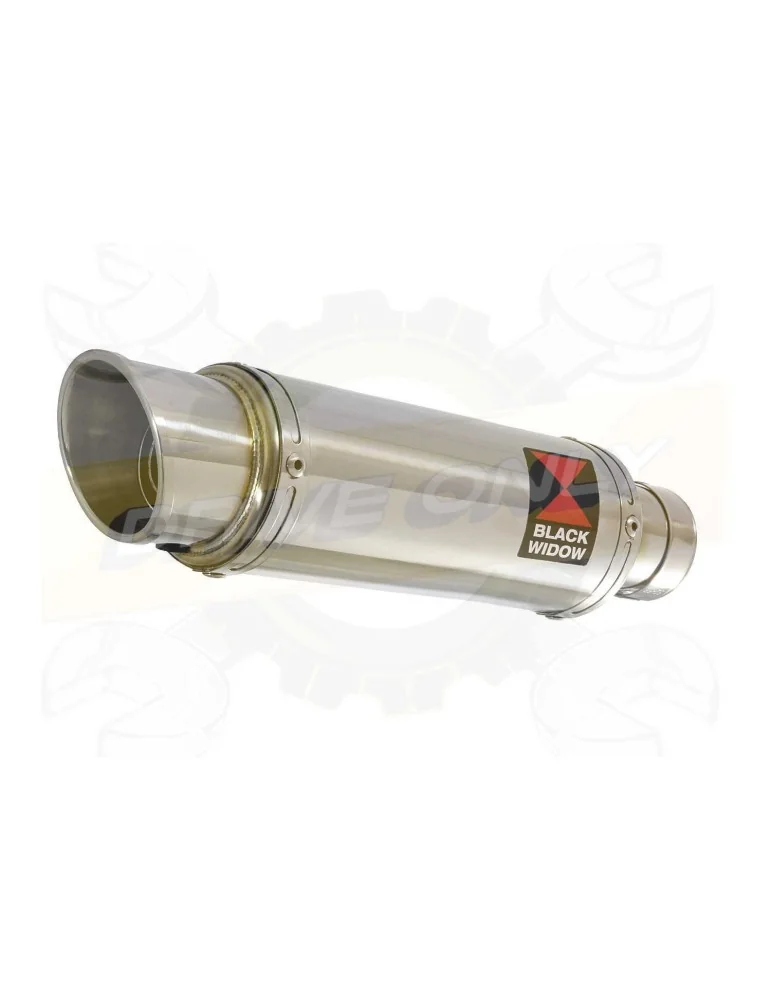GSF 650 GSF650 Bandit 07-16 Tube de raccord et Silencieux Rond GP en Inox 230mm