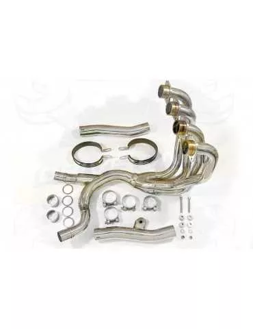 ZX-11 ZX11 4-2 Ligne complète & Silencieux Ovale En Inox + Canule en Carbone 200mm