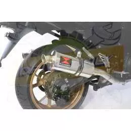 ZZR 1400 Ninja ZX14 2008-2011 4-2 Tube de raccord & Silencieux Rond en Inox 300mm