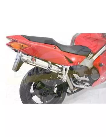 VFR800 97-03 (RC46) Hi level Ligne complète / Silencieux GP Rond en Inox 350mm