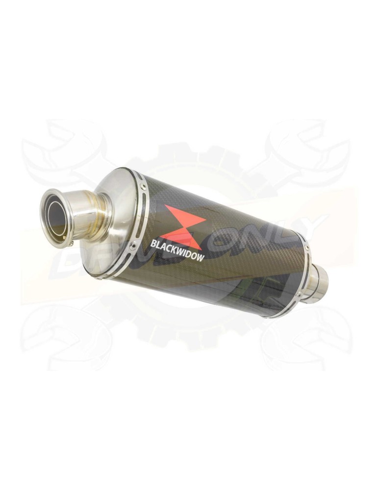 VFR800 97-03 (RC46) Hi level Ligne complètes Ovale En Carbone Silencieux 300mm