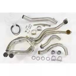 VFR800 97-03 (RC46) Hi level Ligne complètes Ovale Stainless Silencieux 230mm