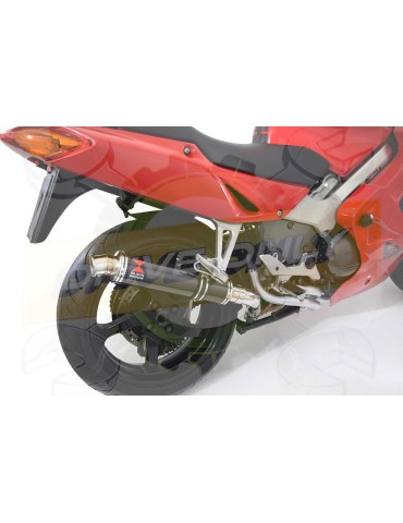 VFR800F VFR 800 1997-2003 (RC46) Ligne complètes & Rond En Carbone Silencieux 350mm
