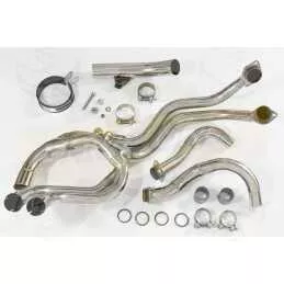 VFR800F VFR 800 1997-2003 (RC46) Ligne complètes & Rond Silencieux En Inox 350mm