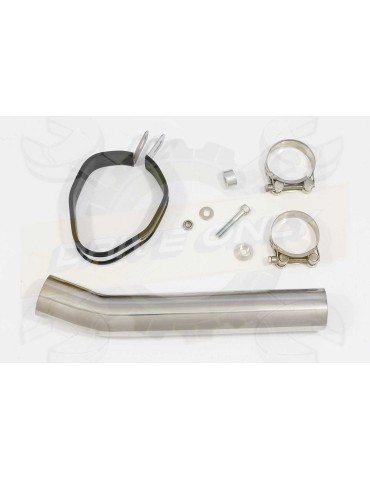 CB1300 S F SC54 2003-2015 Exhaust tube de raccord &  Tri Ovale stainless Silencieux + carbon tip 250mm