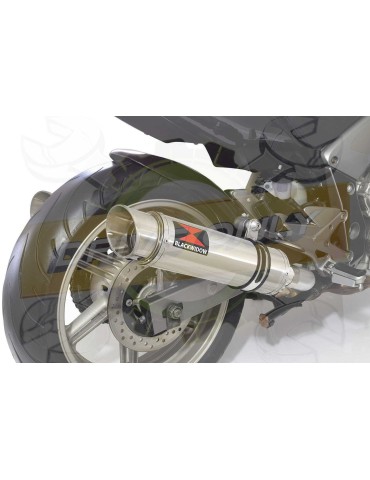 CBF1000 2006-2011 Par paire, Silencieux GP Rond Inox 360mm